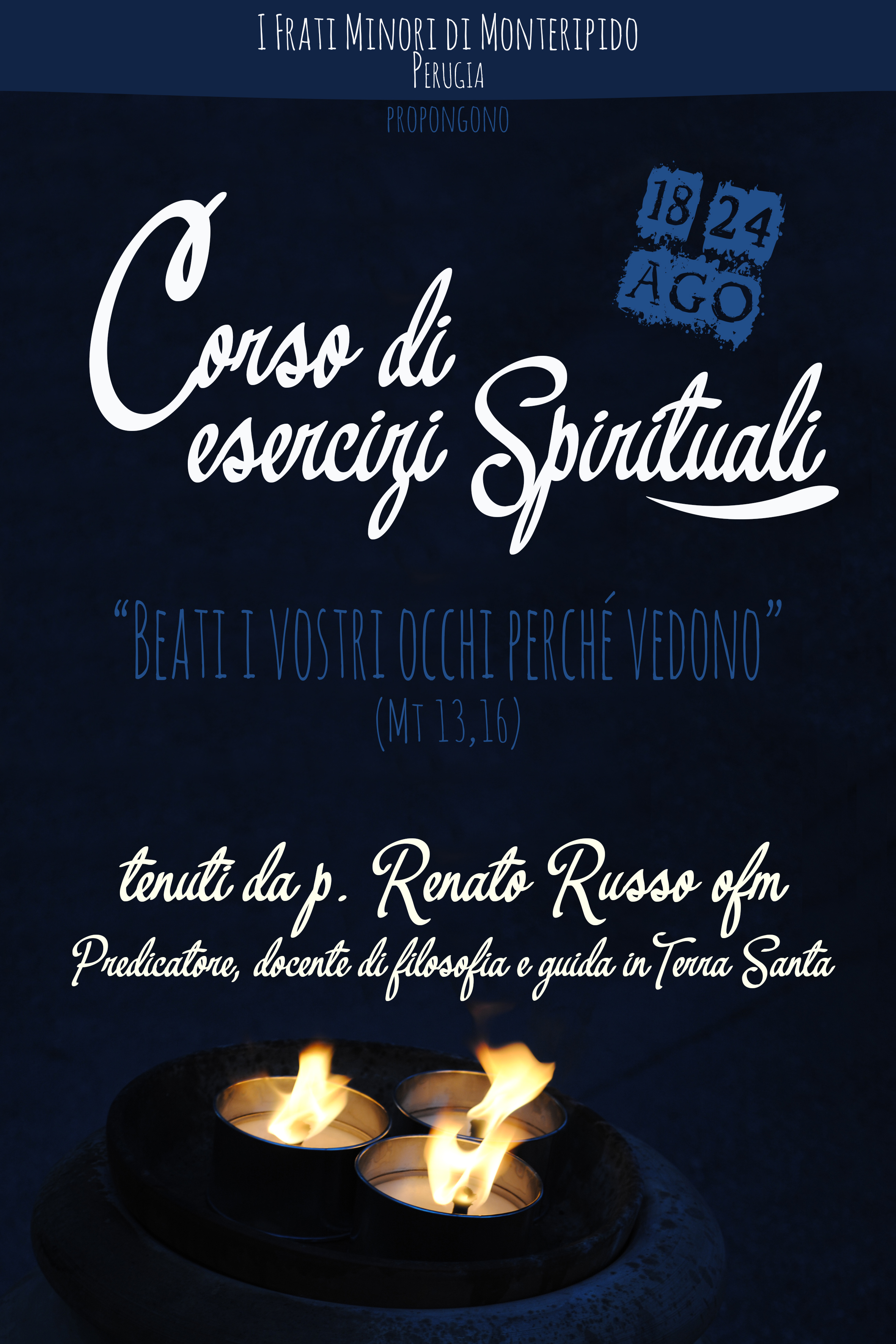 Locandina corso di esercizi spirituali