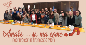 Banner incontro per studenti: "Amare... sì, ma come?"