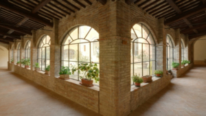 Chiostro monastero Monteripido