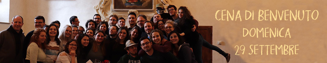 Cena di benvenuto agli studenti